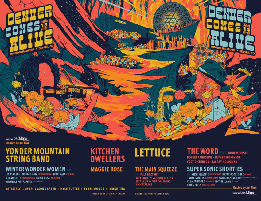 Denver Comes Alive Lineup 2023