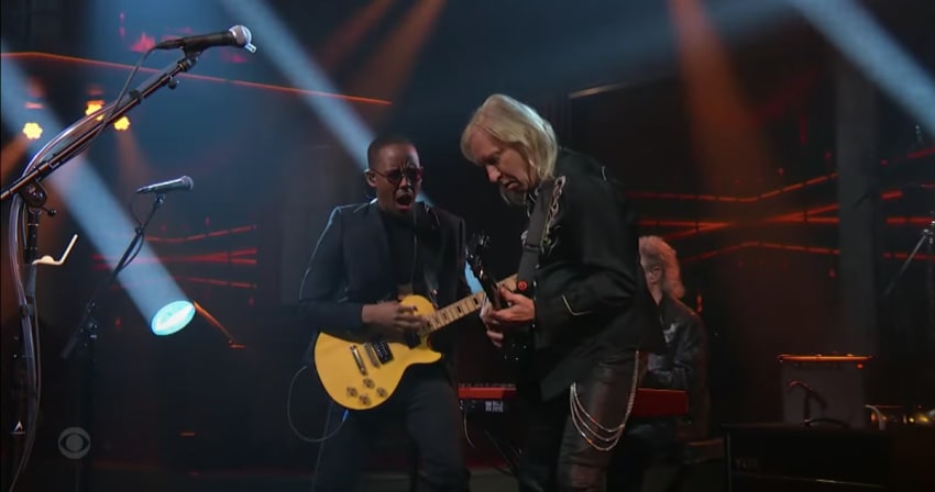 Joe Walsh Colbert Rocky Mountain Way