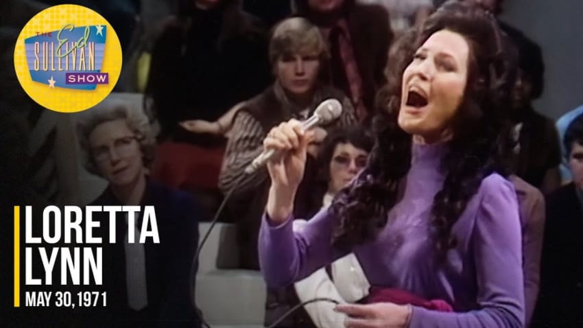 Loretta Lynn "I Wanna Be Free" on The Ed Sullivan Show