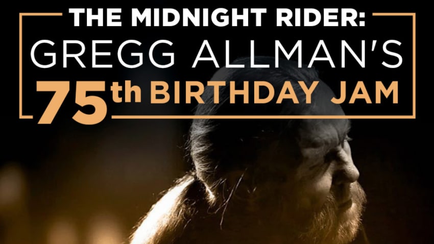 The Midnight Rider: Gregg Allman’s 75th Birthday Jam