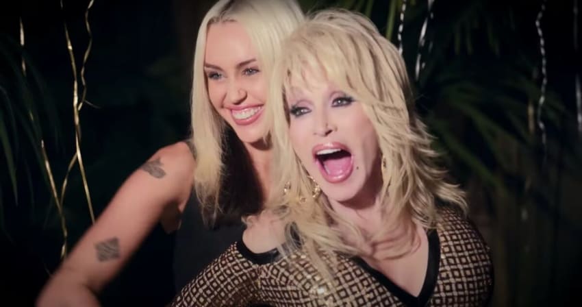 Dolly PArton Miley Cyrus