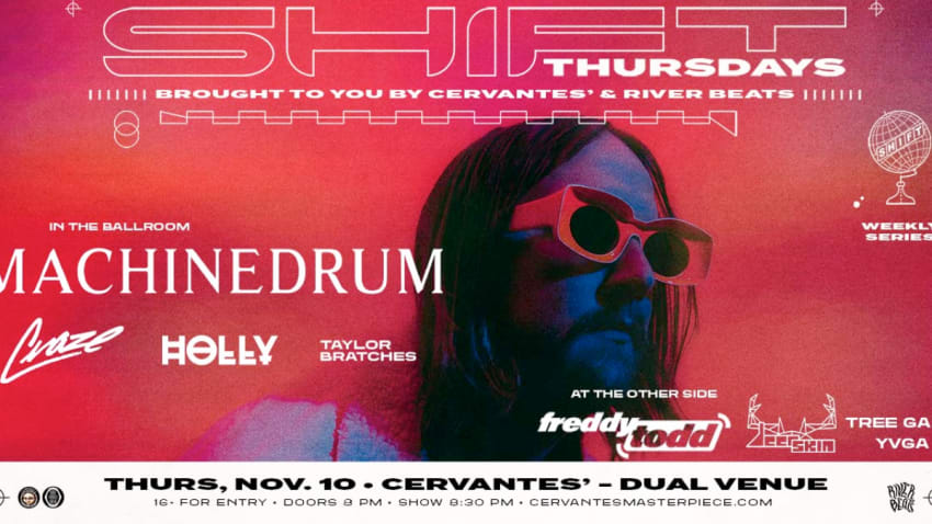 Machinedrum and Freddy Todd
