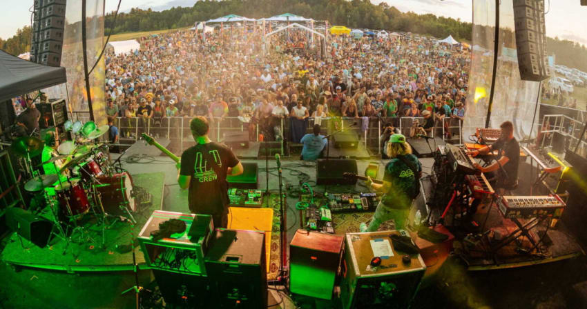 Northlands Fest Live Twiddle DeCrescente