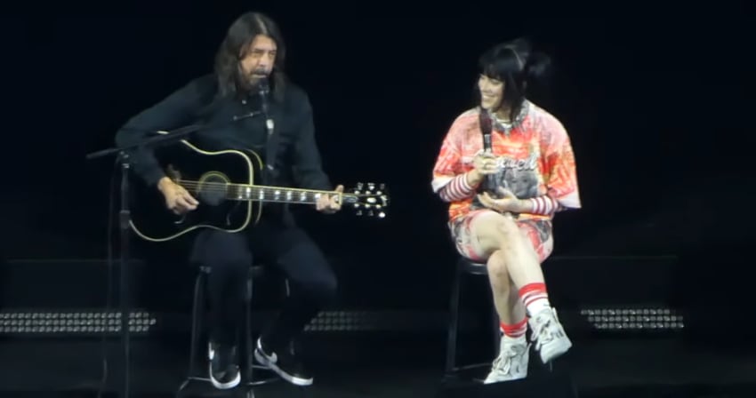 Dave Grohl Billie Eilish