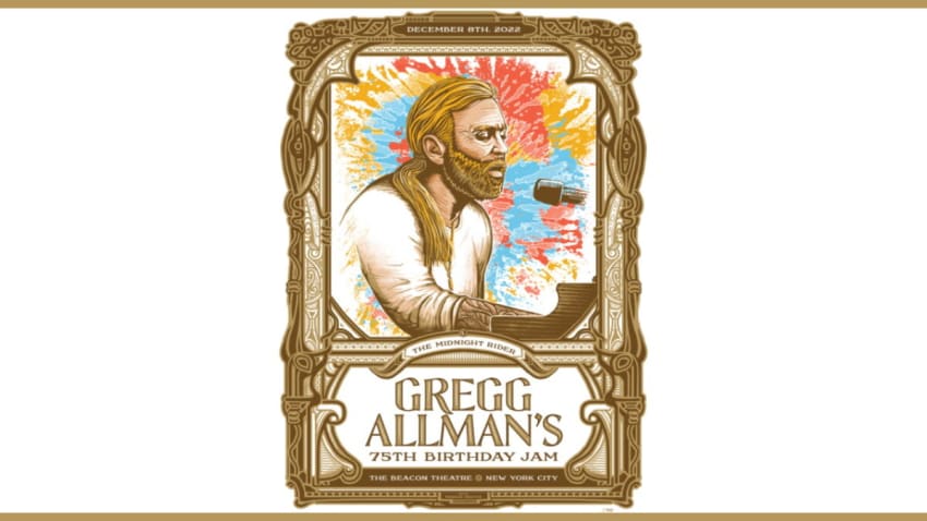Gregg Allman's 75th Birthday Celebrated At Beacon Theatre With All-Star 'The Midnight Rider Jam'