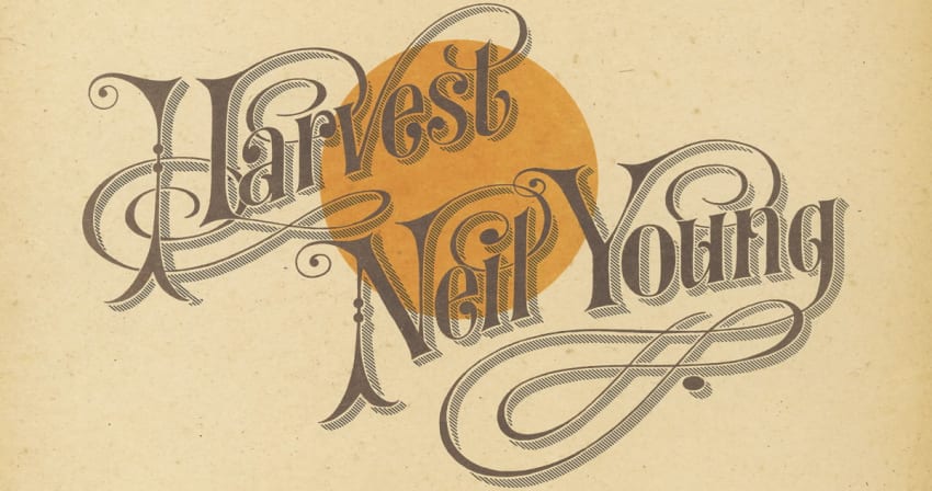 Neil Young Harvest Album Crop