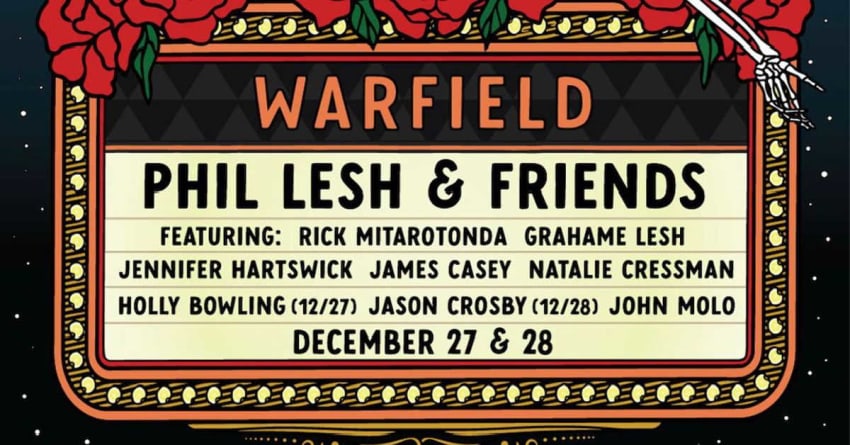 Phil Lesh Livestreams Warfield