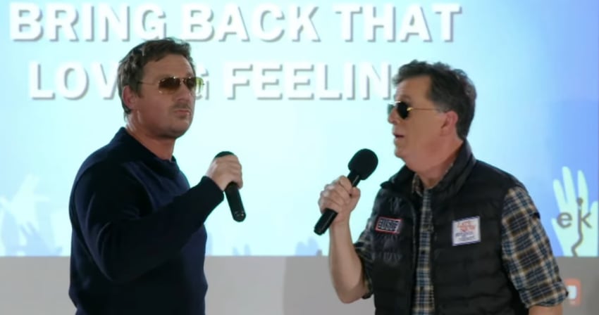 Sturgill Simpson Stephen Colbert Greenland