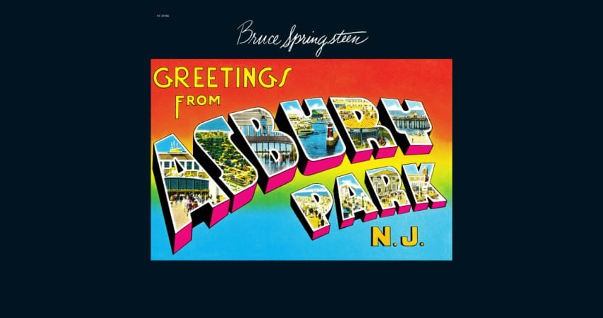 Bruce Springsteen Greetings Albums Cover