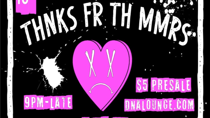 THNKS FR TH MMRS