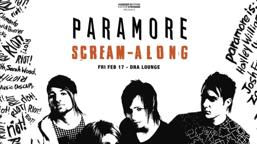 MISERY BUSINESS: PARAMORE SCREAM-ALONG