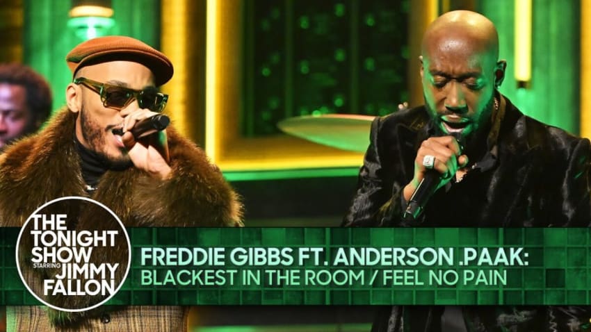 Freddie Gibbs Anderson Paak Fallon