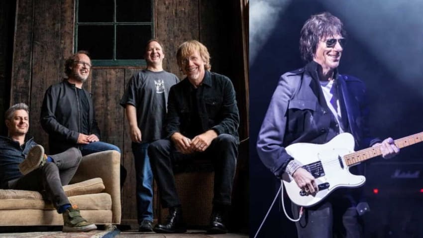 Watch Phish Jam On Jeff Beck’s Freeway Jam