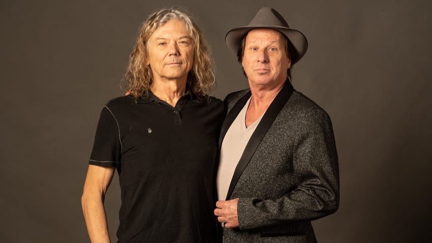 Jerry Harrison and Adrian Belew
