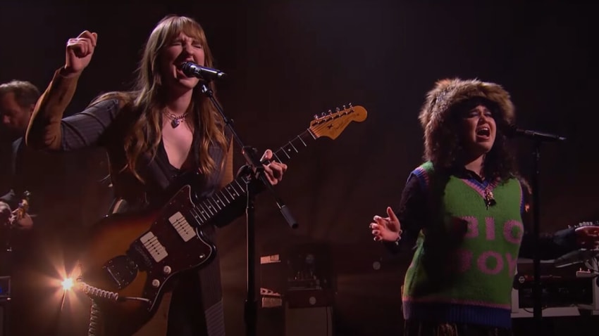 Watch Madison Cunningham & Remi Wolf Perform Rowdy ‘Hospital' On ‘Corden’