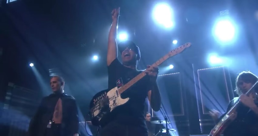 Maneskin Tom Morello Fallon