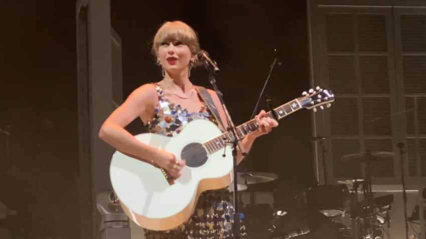 Taylor Swift Takes Over The 1975 Show In London, Performs ‘Anti-Hero’ Live Debut