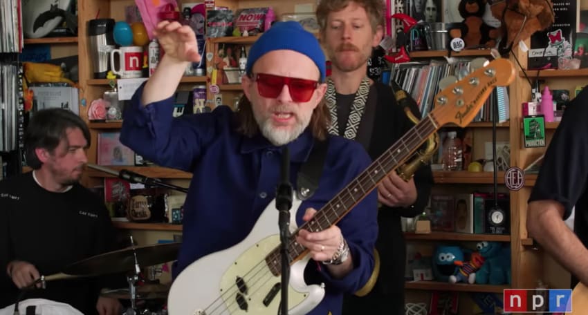 The Smile Thom Yorke Radiohead Tiny Desk
