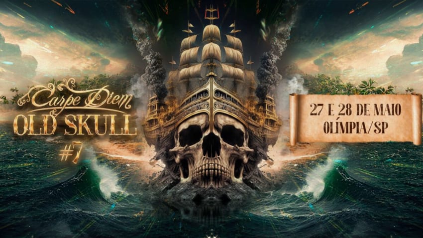 Carpe Diem Old Skull