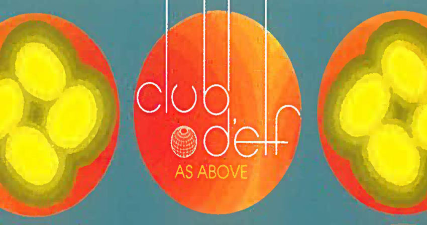 Club d'Elf - As Above cover Crop