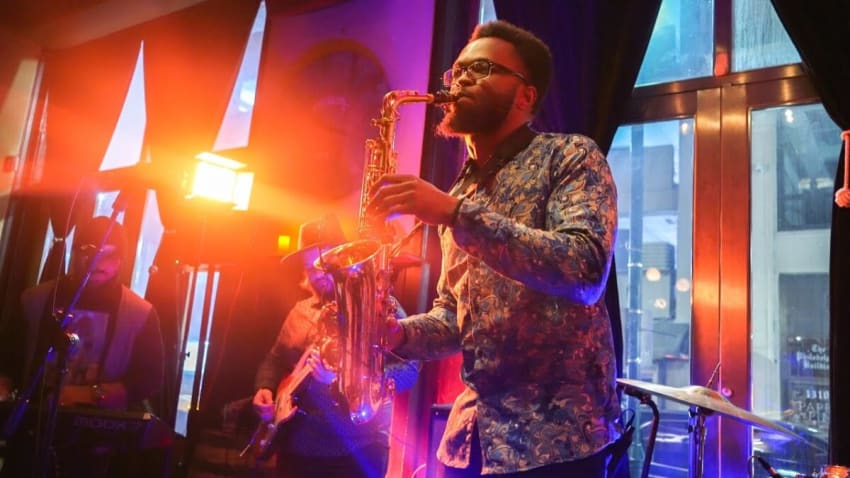 Ikechi Onyenaka Quintet Live at TIME Restaurant Philly