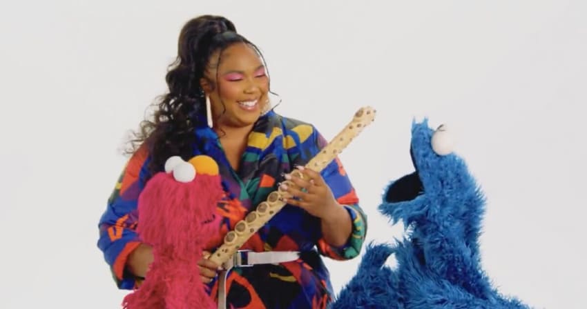 Lizzo Elmo Cookie Monster