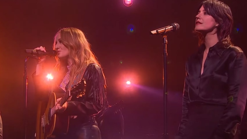 Watch Margo Price & Sharon Van Etten Turn Up The ‘Radio’ On ‘Late Late Show’