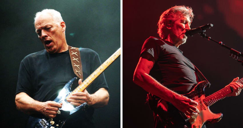 roger waters and david gilmour