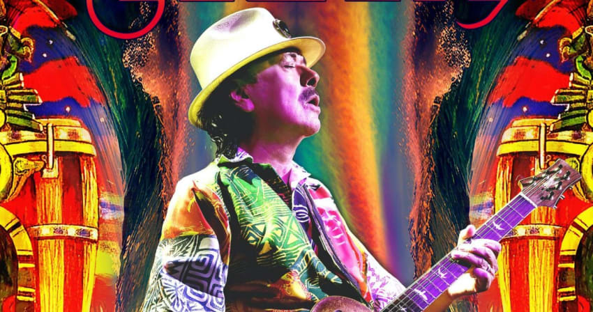 Santana 1001 Rainbows tour press 2023