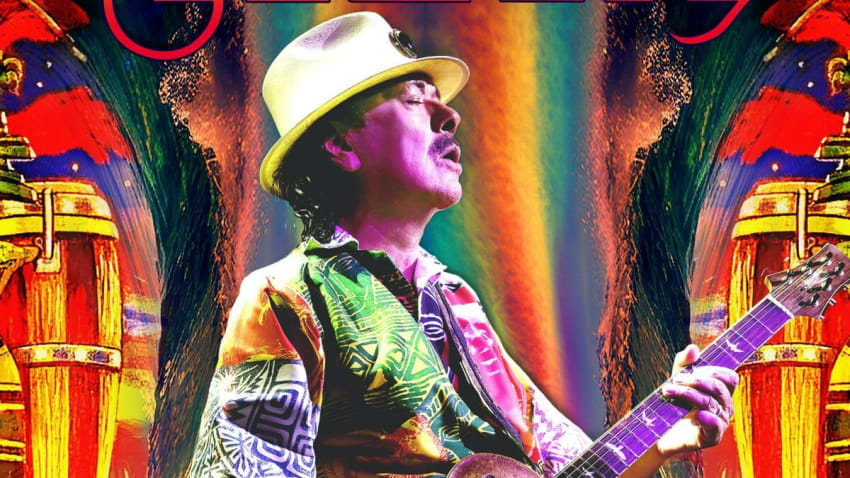 Santana Plots 1001 Rainbows 2023 Summer Tour Dates