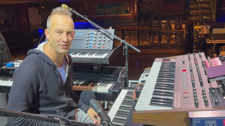 See Umphrey's McGee Keyboardist Joel Cummins Give A Tour Of His Rig