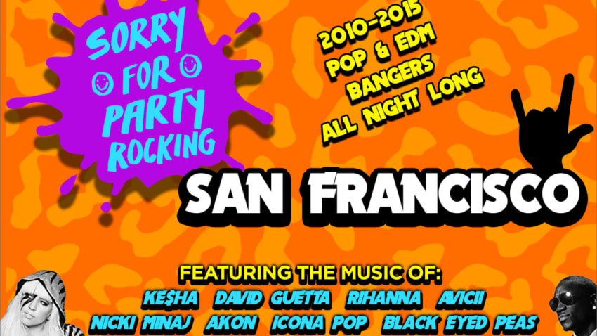 SORRY FOR PARTY ROCKING