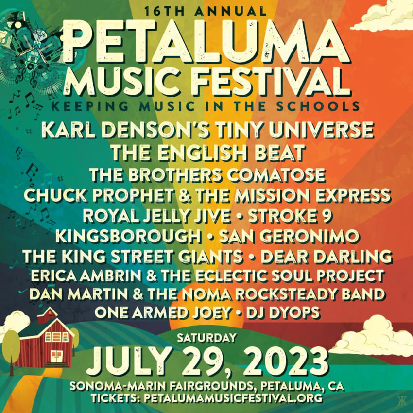 Contest Petaluma Music Festival 2023