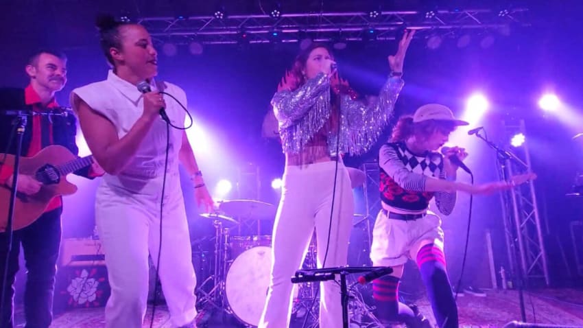 Watch ALO Enlist Rainbow Girls For ABBA & Britney Spears Covers In California