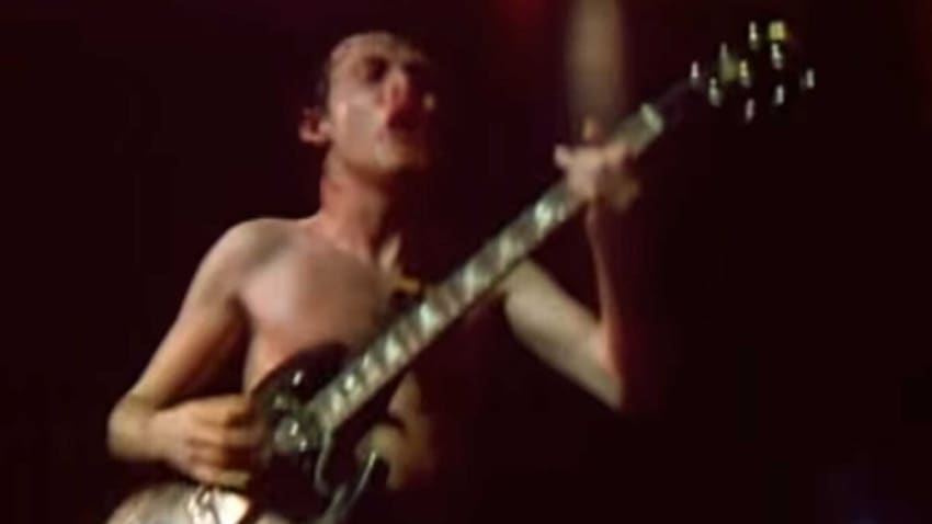 Watch A 23-Year-Old Angus Young Shred At AC/DC’s 1978 Concert In Glasgow