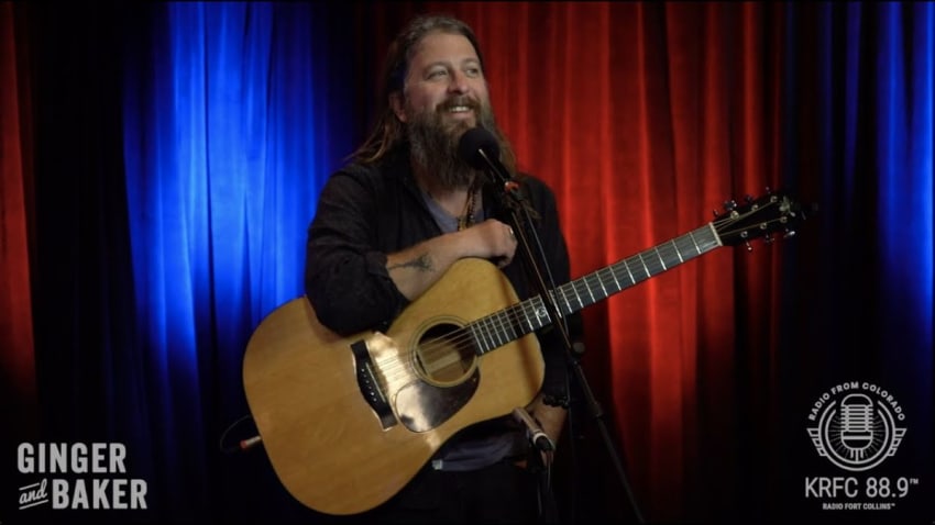 phoffman (Paul Hoffman of Greensky Bluegrass) - LIVE@LUNCH on KRFC RadioVision