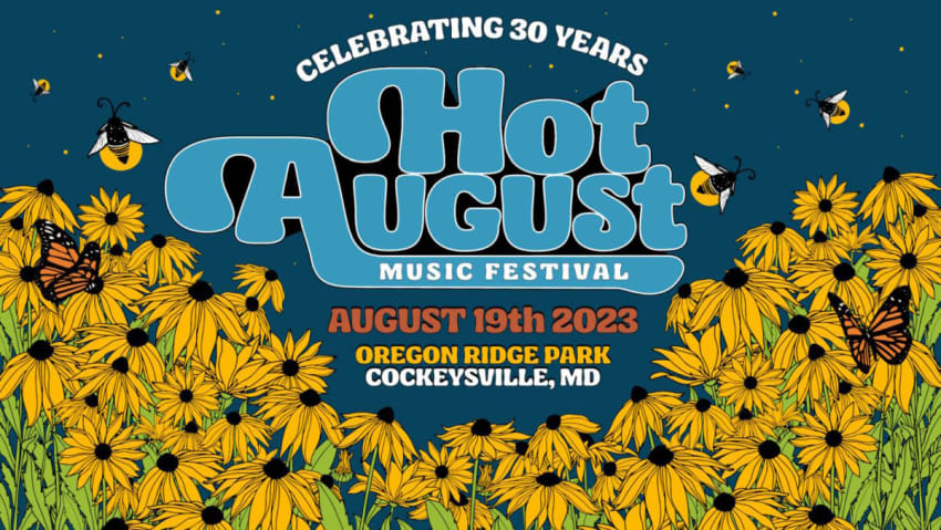 Hot August Music Festival 2023 Logo