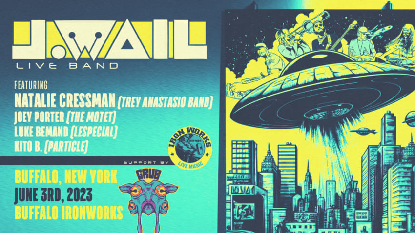 J.WAIL, Natalie Cressman, Joey Porter, Luke Bemand and Kito Bovenschulte