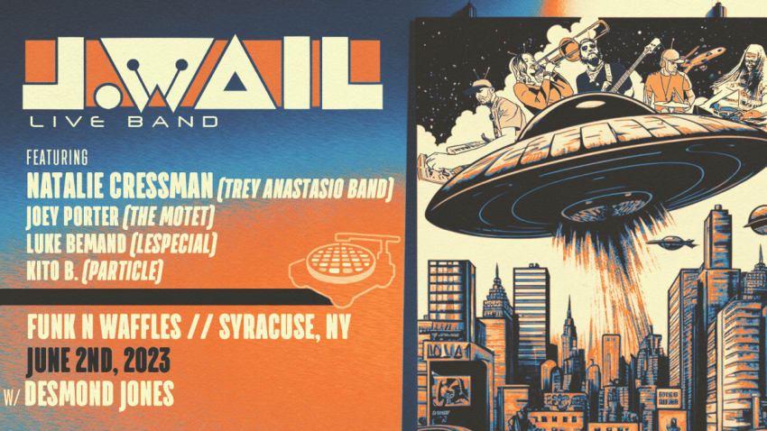J.WAIL, Natalie Cressman, Joey Porter, Luke Bemand and Kito Bovenschulte