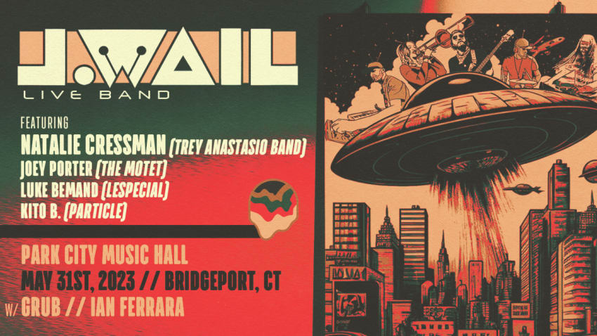 J.WAIL, Natalie Cressman, Joey Porter, Luke Bemand and Kito Bovenschulte