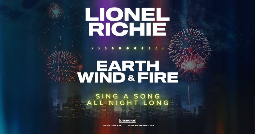 lionel richie and earth wind and fire tour schedule