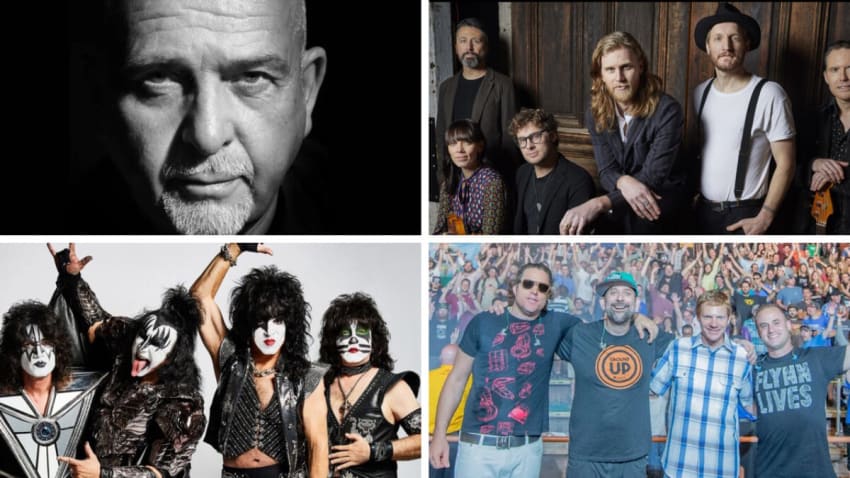 Get Tickets To Peter Gabriel, The Lumineers, KISS, Disco Biscuits & More
