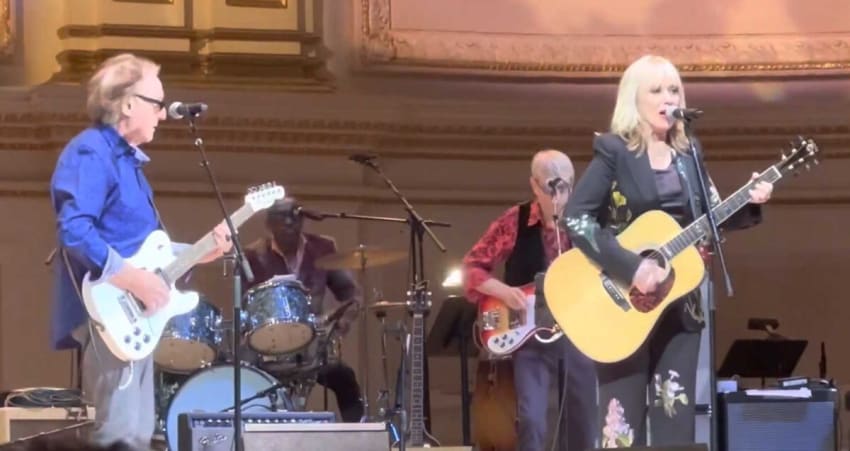 Nancy Wilson Denny Laine Paul McCartney Cover Band On The Run Carnegie Hall Video