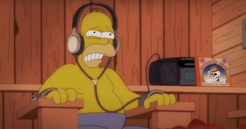 The Simpsons Grateful Dead