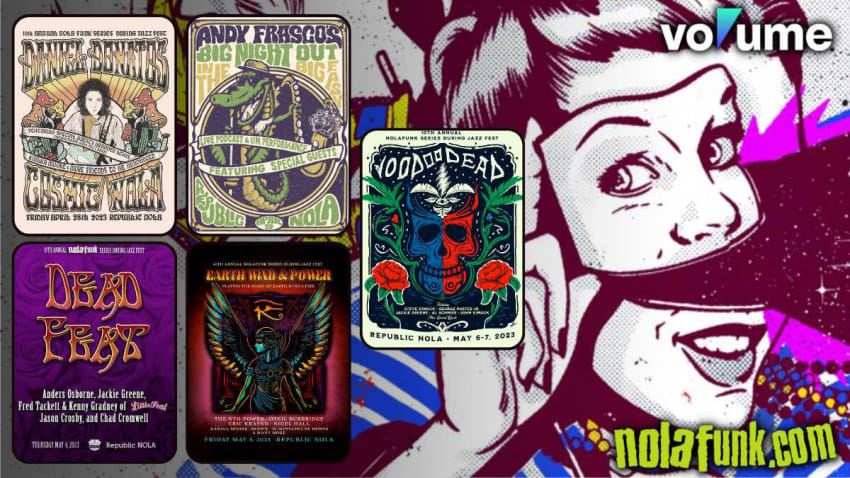 Volume.com Presents 10th Annual Nolafunk Series During Jazz Fest Livestreams