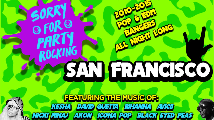 SORRY FOR PARTY ROCKING