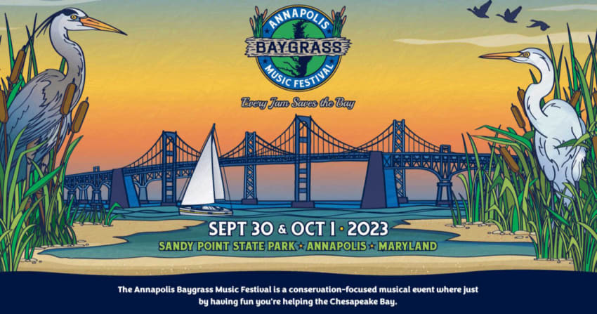 Annapolis Baygrass Festival 2023 Logo