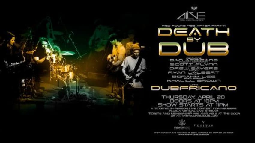 Death By Dub /w Dubfricano 4/20 Celebration
