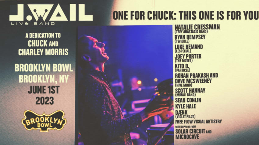 J.WAIL, Natalie Cressman, Joey Porter, Luke Bemand, Kito Bovenschulte, Rohan Prakash and Scott Hannay