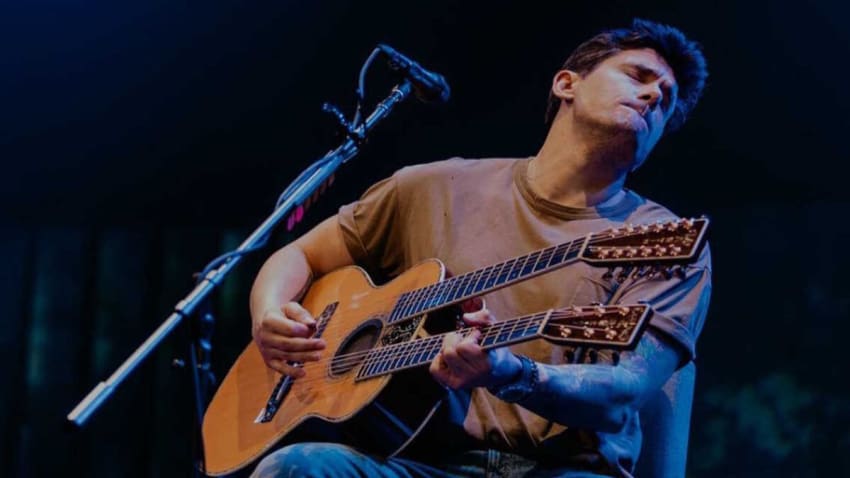 Watch John Mayer Play Passionate ‘Ripple’ Cover On Double-Neck Guitar In Denver